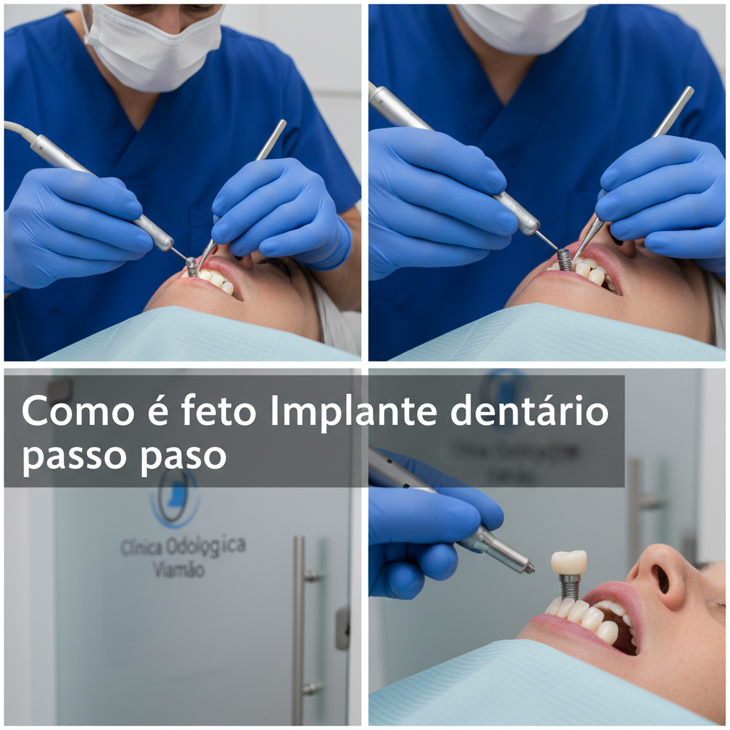 Como é Feito Implante Dentário em Viamão: Passo a Passo