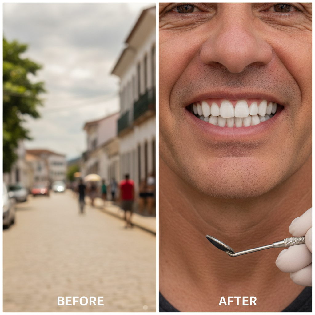 Implante Dentário Antes e Depois: Resultados em Viamão