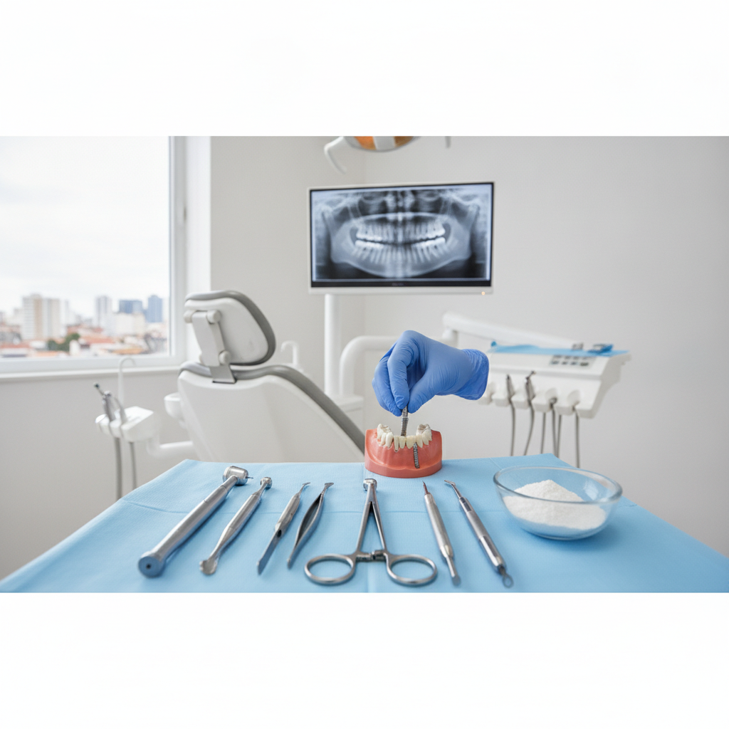 Implante Dentário com Enxerto Ósseo em Viamão: Como Funciona