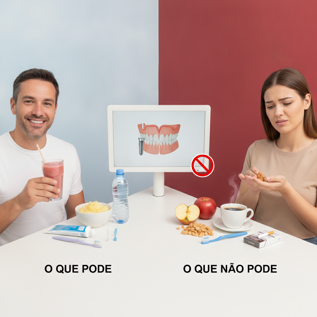 Implante Dentário: Cuidados Pós-Operatório em Viamão