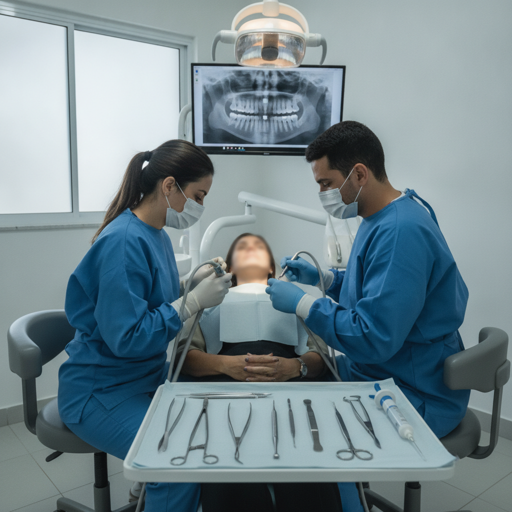 Implante Dentário Dói na Hora da Cirurgia em Viamão?