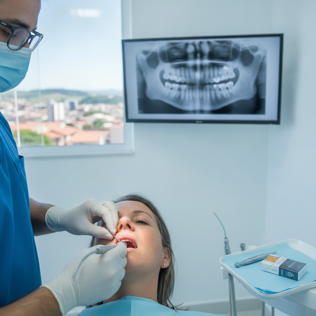 Implante Dentário em Fumantes: Riscos e Cuidados em Viamão
