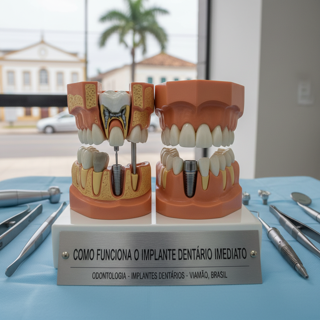 Implante Dentário Imediato: Como Funciona em Viamão