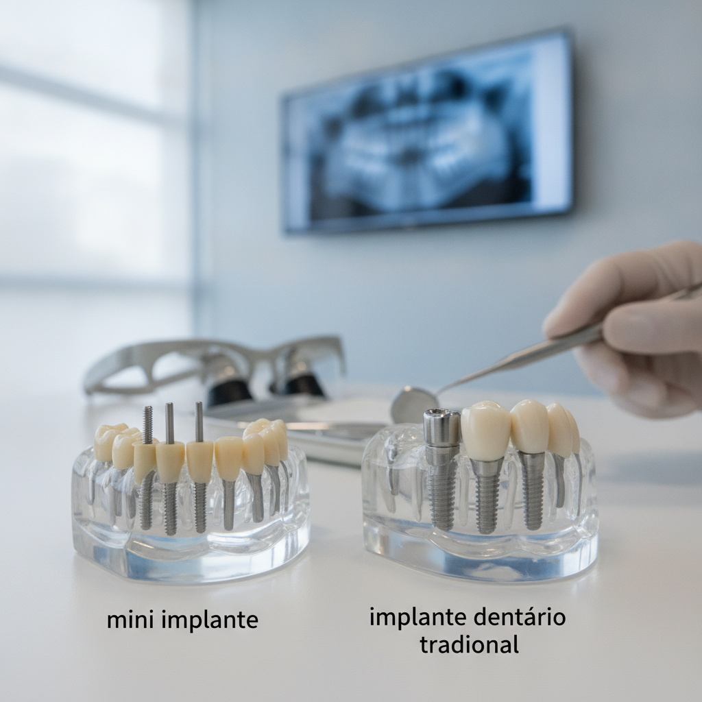 Implante Dentário Mini em Viamão: O Que É e Para Quem É Indicado
