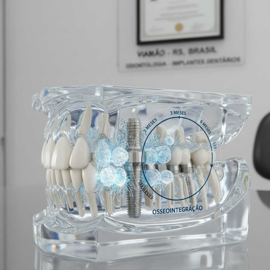 Implante Dentário Osseointegração: Como Acontece em Viamão