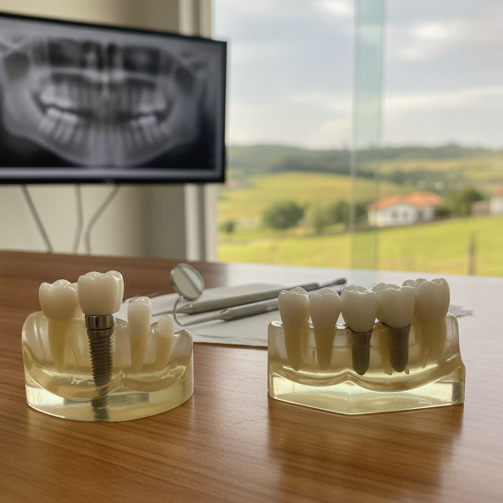 Implante Dentário x Ponte Dentária: Qual Escolher em Viamão?